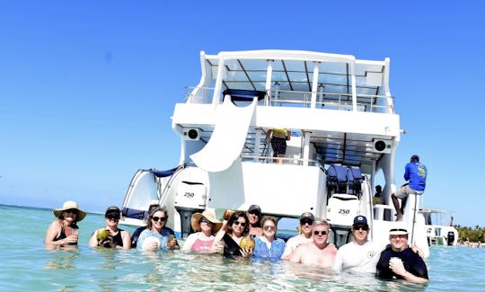 VISIT: PUNTA DE LOS NIDOS 🏝️ INCLUDED Captain & Crew PRIVATE CHARTER 🎉