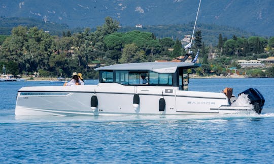 M/Y ARIA Saxdor 320GTC - Croisières privées quotidiennes vers la côte de Corfou et Paxos/Antipaxos