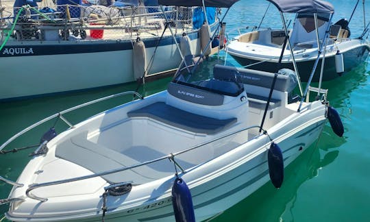 EGO 475 CS Boat renting without license