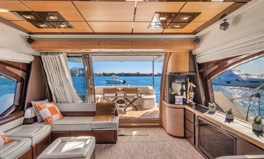 70ft luxurious Azimut yacht Sunny Isles Beach