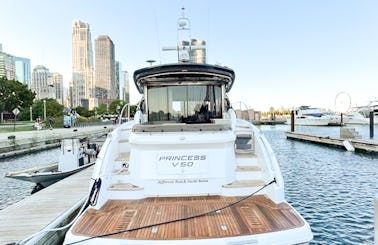 2021 Princess 50 Luxury Yacht for Rent in Chicago