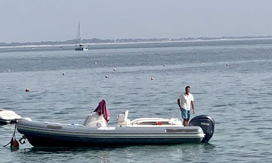 RIB para alugar, com capitão, em Tróia/Arrábida, Portugal