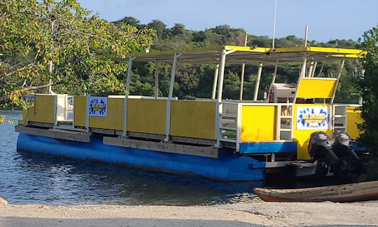 Barco Mi Dushi Partyboat de 55 pies en alquiler en Willemstad, Curazao.