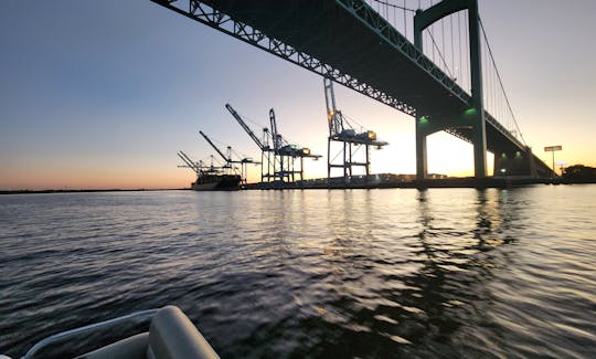 Excursion sur le fleuve Delaware à Philadelphie avec un capitaine breveté par l'USCG