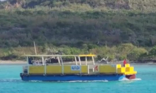 Barco Mi Dushi Partyboat de 55 pies en alquiler en Willemstad, Curazao.