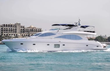 Majesty 88 Luxury Yacht for Party and Cruising Dubai