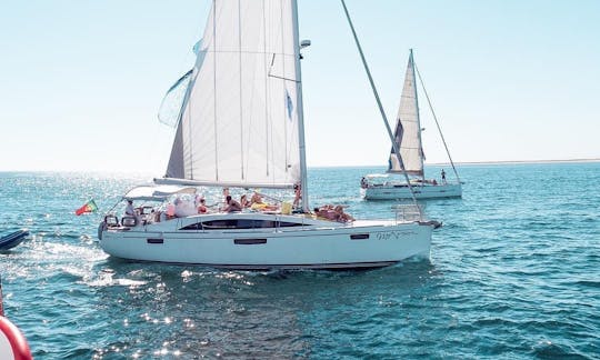 Bavaria Vision 46 Sailing in Lisbon as never seen - Tagus River