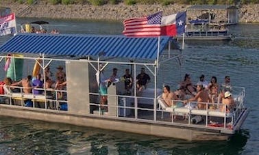 Halle Ferry Party Barge on Lake Travis 