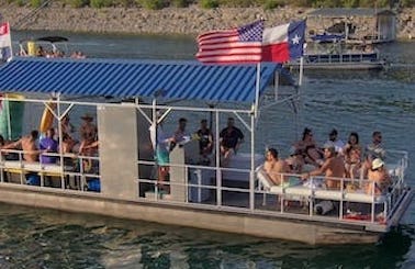 Halle Ferry Party Barge on Lake Travis 