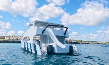 🤩 VIP 🛥 BATEAU PRIVÉ POUR PETITS OU GRANDS GROUPES - VOYAGE ENTRE CÉLIBATAIRES ET EN FAMILLE À Río San Juan