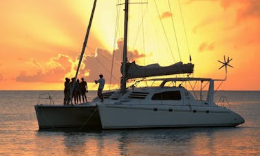 Leopard 46 pour une croisière au coucher du soleil dans l'Andaman