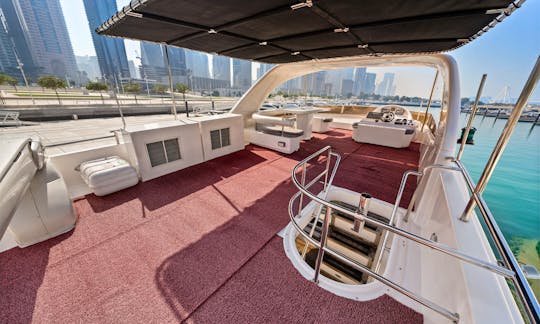 90ft Big Daddy Power Mega Yacht Rental in Dubai, UAE