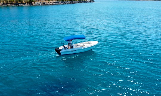 Rent 16' Karel Powerboat in Agios Nikolaos