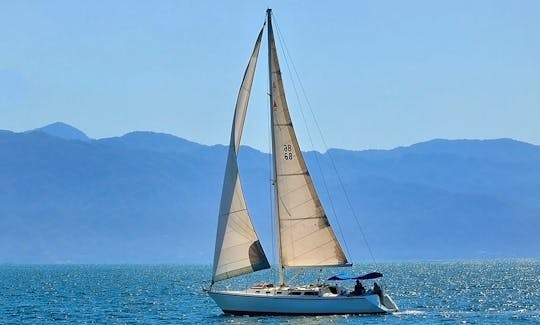 Sailing is unique in Puerto Vallarta on board the Catalina 42 Sailing Yacht!