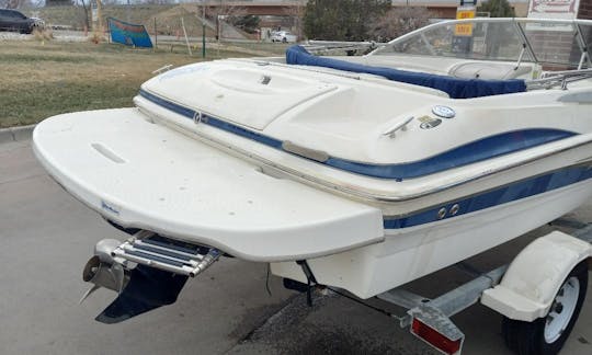 18ft Maxxum Deck Boat Rental in Loveland, Colorado!!