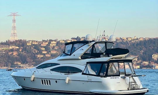 Luxurious Power Mega Yacht Rental in Istanbul – Cruise the Bosphorus in Style!