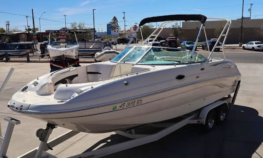 26ft Deck Boat! With Extended Swim Platform - Chapparal Sunesta 263 (315hp) in Peoria, Arizona