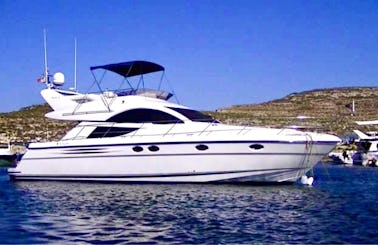 Princess 42 Motor Yacht Day Charter in Ta' Xbiex, Malta