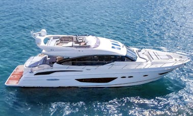 Snowbird Princess Flybridge North Bay Village de 74 pés, Flórida
