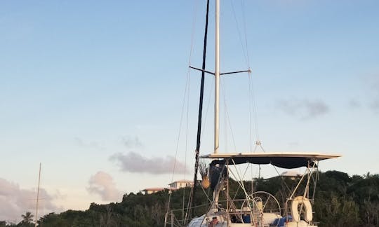 Sailing Charters On 37' Hunter Legend Cruising Monohull In Virgin Islands