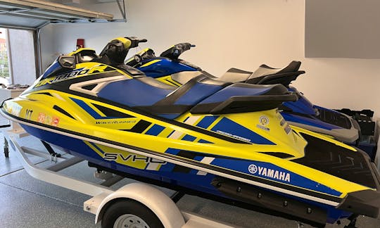 Brand NEW Supercharged 3 Seater YAMAHA Jet Skis w/Bluetooth Audio Speakers