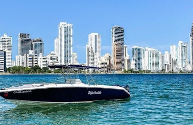 DONZI 34ft Speed Boat Rental in Cartagena, Colombia