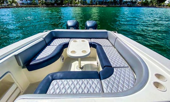 DONZI 34ft Speed Boat Rental in Cartagena, Colombia