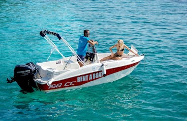 Compas 4,60m - yamaha 30hp without a license