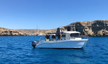 Barco de mergulho Trimaran em Ta' Xbiex, Malta