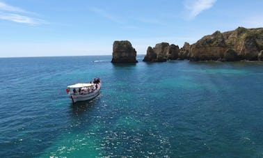 Viagens emocionantes de pesca em alto mar em Lagos, Portugal