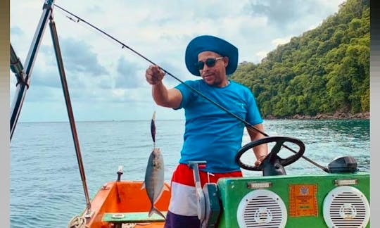 Fishing with captain Gilian
