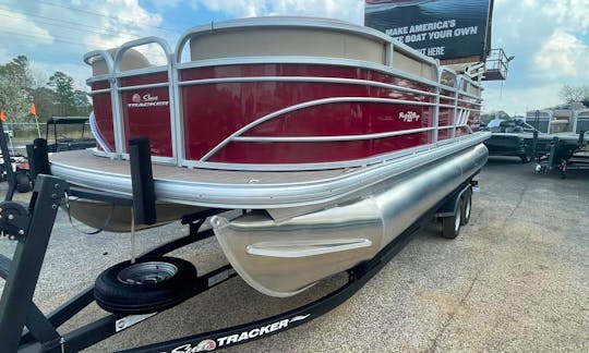 Lake of Your Choice 2023 Party Barge 22DLX Pontoon!