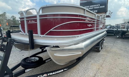 Lake of Your Choice 2023 Party Barge 22DLX Pontoon!