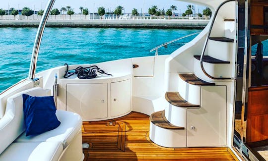 Beautiful Azimut 58 ft Luxury Motor Yacht in Dubai, UAE