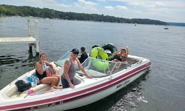 Bateau Mastercraft Maristar de 23 pieds à louer sur le lac Léman