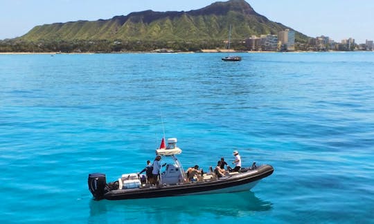 Private Charter and Snorkeling on the fastest boat in Waikiki!