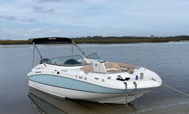 Furacão Sundeck 2000 Passeando de barco em Jacksonville, Flórida!