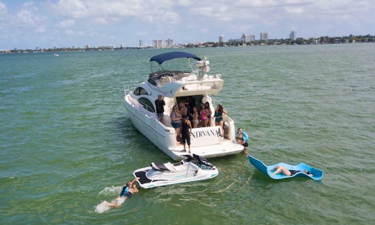Cruise Miami's Waters on a 45' Azimut - FREE Jetski Rental Included