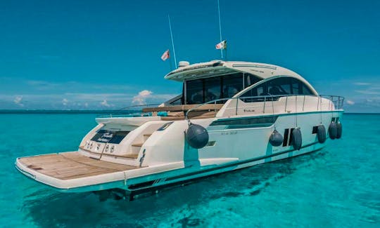 65ft Luxury Mega Yacht for Charter in Cancún
