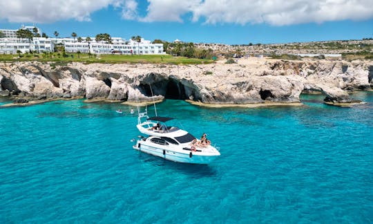 Explore Agia Napa - Protaras, Cyprus by 49' Motor Yacht