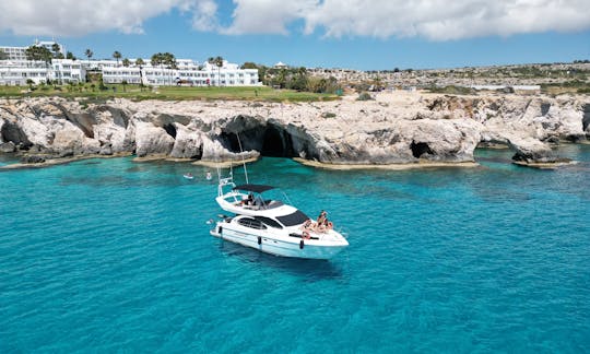 Explore Agia Napa - Protaras, Cyprus by 49' Motor Yacht