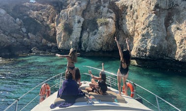 Explore Agia Napa - Protaras, Cyprus by 49' Motor Yacht 20 people