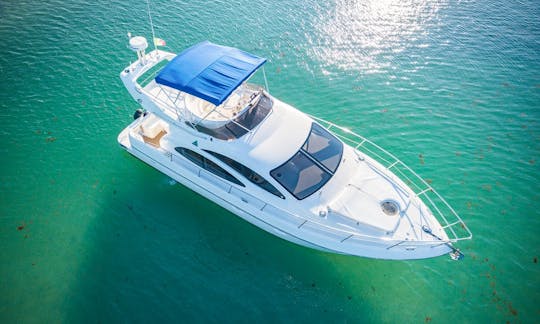 42' Azimut All-Inclusive Yacht Charter in Riviera Maya