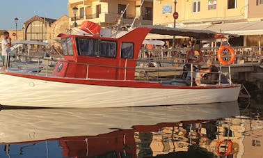 Passeios de barco particulares em Albatros em Chania, Grécia