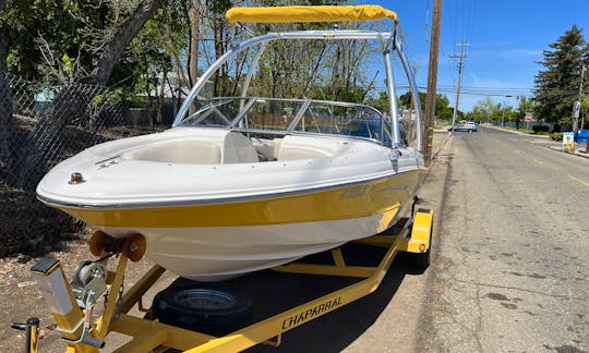Fun and Fast Chaparral Bowrider for Rent @ Bass Lake
