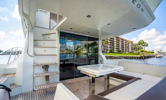60ft Galeon Motor Yacht Charter in Miami