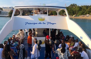 SUNSET CRUISE-BBQ🌅🤩🛥ENJOY A SUNSET PARTY BOAT PRIVATE, SHARE in Puerto Plata