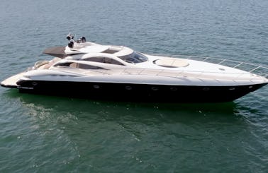 Sunseeker Predator75 Power Mega Yacht Rental in Lagos, Faro
