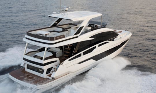 Flybridge Galeon de 64 pieds à Lantana, en Floride