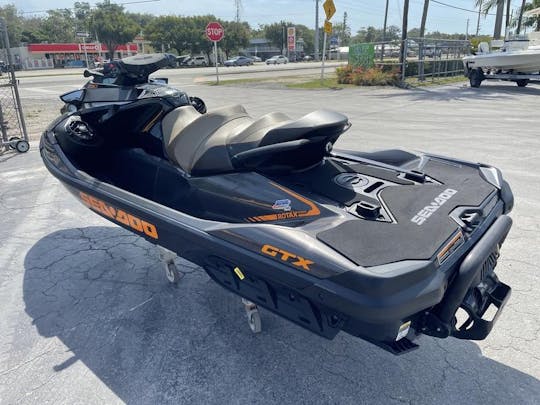 2022 Sistema de som Bluetooth Seadoo GTX 230, grande plataforma de natação, GPS 